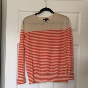 Crew women’s wool/cotton blend medium sweater